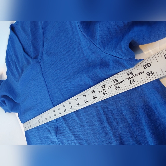 Soft Surroundings Royal Blue V-Neck Tunic - Picture 5 of 6